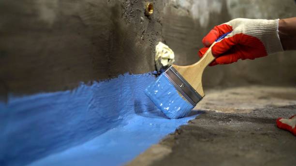 Commercial Waterproofing project at a Stewart, TN business property by SJ Waterproofing Pros